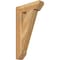 Ekena Millwork Traditional Slat Rough Sawn Bracket, Western Red Cedar, 4"W x 16"D x 28"H BKT04X16X28TRA06RWR - alternate 1